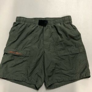 Eddie Bauer green swim shorts